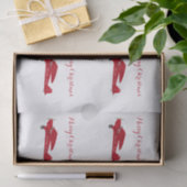 kerstpapier met Noordpool Tissuepapier (Geschenk)