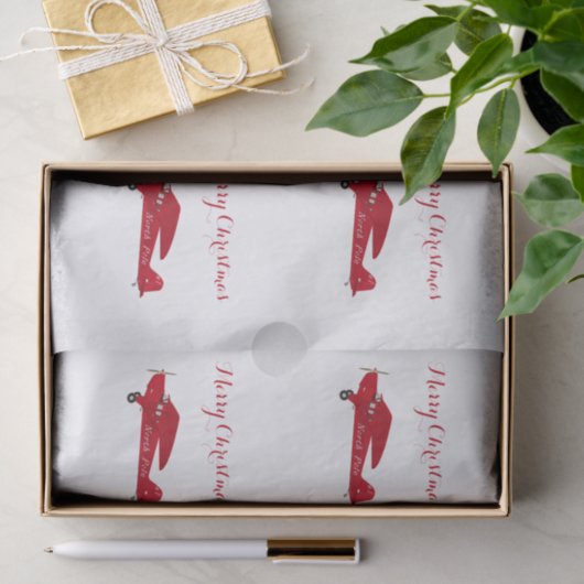 kerstpapier met Noordpool Tissuepapier (Geschenk)