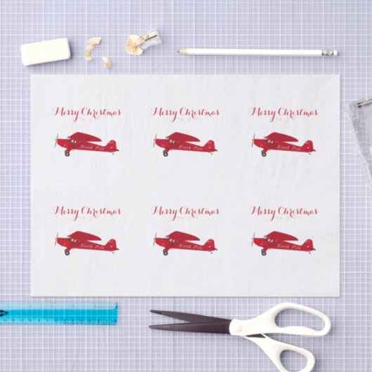 kerstpapier met Noordpool Tissuepapier (Craft)