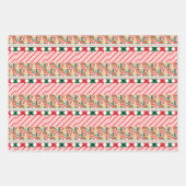 kerstpapier met omlooppapier inpakpapier vel (Voorkant 2)