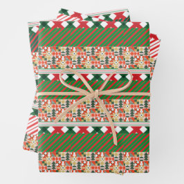 kerstpapier met omlooppapier inpakpapier vel