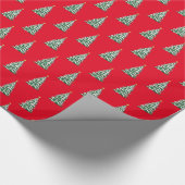 kerstpapier met onmiddellijke verpakking cadeaupapier (Hoek)