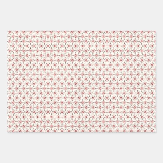 kerstpapier met onmiddellijke verpakking Reeks 3 v Inpakpapier Vel (Voorkant)