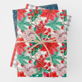 kerstpapier met onmiddellijke verpakking Reeks 3 v Inpakpapier Vel (In situ)