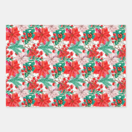 kerstpapier met onmiddellijke verpakking Reeks 3 v Inpakpapier Vel