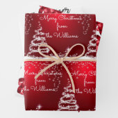 kerstpapier met onmiddellijke verpakking Reeks 3 v Inpakpapier Vel (In situ)