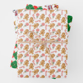 kerstpapier met onmiddellijke verpakking Reeks 3 v Inpakpapier Vel (In situ)