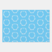 kerstpapier met onmiddellijke verpakking Reeks 3 v Inpakpapier Vel (Voorkant 2)