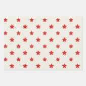 kerstpapier met onmiddellijke verpakking Reeks 3 v Inpakpapier Vel (Voorkant)