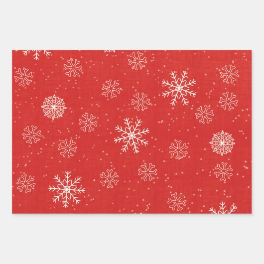 kerstpapier met onmiddellijke verpakking Reeks 3 v Inpakpapier Vel (Voorkant)