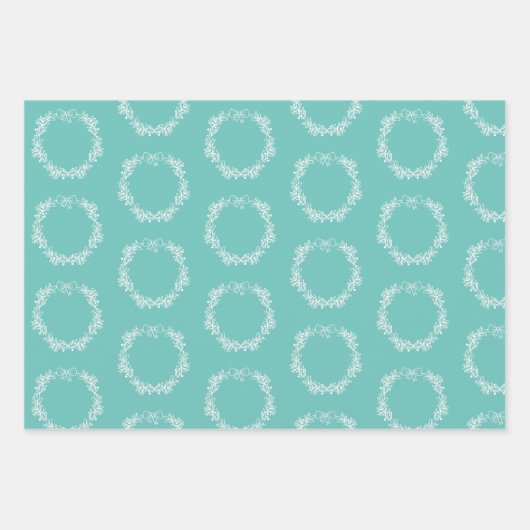 kerstpapier met onmiddellijke verpakking Reeks 3 v Inpakpapier Vel (Voorkant 2)