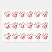 kerstpapier met onmiddellijke verpakking Reeks 3 v Inpakpapier Vel (Voorkant 2)