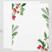 kerstpapier, met papier bekleed feestdag (Voorkant / Achterkant)