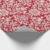 kerstpapier met rode daslaag - afdrukpapier cadeaupapier (Hoek)