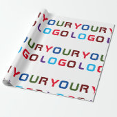 Kerstpapier met rode en witte kerstinslag cadeaupapier (Uitgerold)