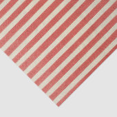 kerstpapier met rode streep tissuepapier (Detail)