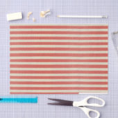 kerstpapier met rode streep tissuepapier (Craft)