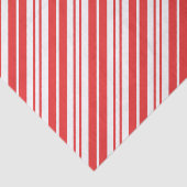 kerstpapier met rode streep tissuepapier (Detail)