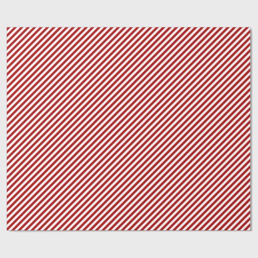 kerstpapier met rode streping cadeaupapier (Vlak)