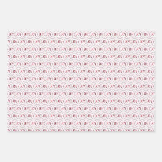 kerstpapier met rode vulling inpakpapier vel (Voorkant)