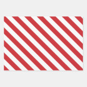 kerstpapier met rood en groen snoepriet inpakpapier vel (Voorkant 2)