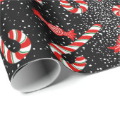 kerstpapier met snoep-ruggegraat cadeaupapier (Rol Hoek)