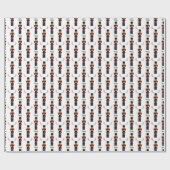 kerstpapier met Speelgoed Soldaat Wrapping Paper Cadeaupapier (Vlak)