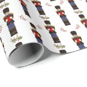 kerstpapier met Speelgoed Soldaat Wrapping Paper Cadeaupapier (Rol Hoek)
