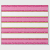 kerstpapier met vulling, met faux, gestript cadeaupapier (Vlak)