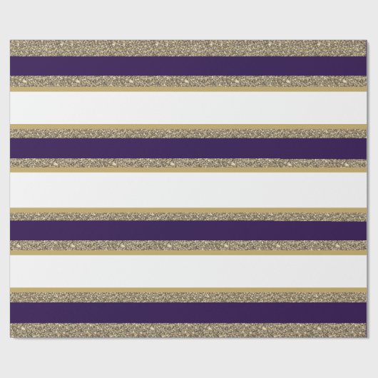 kerstpapier met vulling, met faux, gestript cadeaupapier (Vlak)