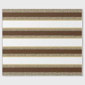 kerstpapier met vulling, met faux, gestript cadeaupapier (Vlak)