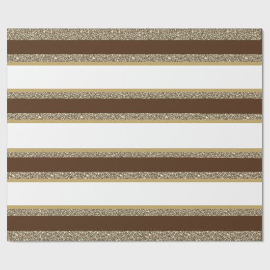 kerstpapier met vulling, met faux, gestript cadeaupapier (Vlak)