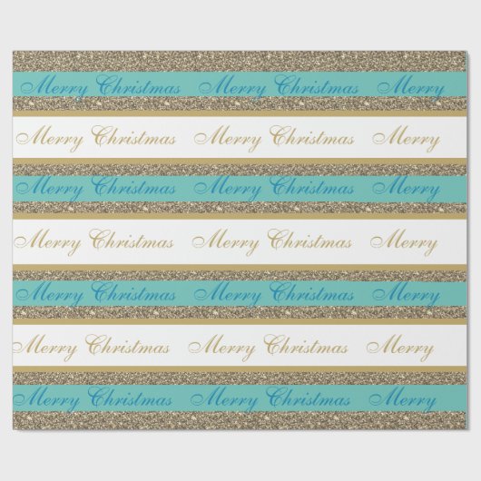 kerstpapier met vulling, met faux, gestript cadeaupapier (Vlak)