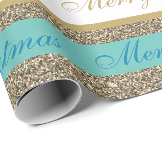 kerstpapier met vulling, met faux, gestript cadeaupapier (Rol Hoek)