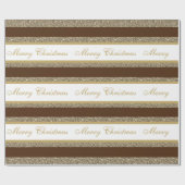 kerstpapier met vulling, met faux, gestript cadeaupapier (Vlak)