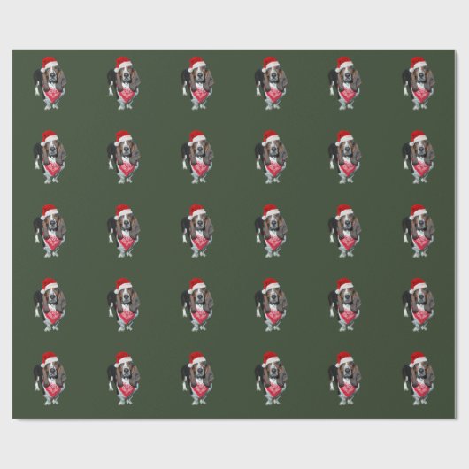 kerstpapier met warenhuis cadeaupapier (Vlak)