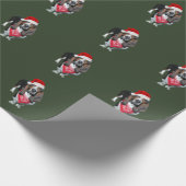 kerstpapier met warenhuis cadeaupapier (Hoek)