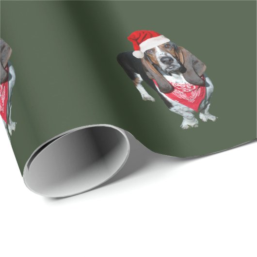 kerstpapier met warenhuis cadeaupapier (Rol Hoek)