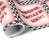 kerstpapier met wielrantsoen cadeaupapier (Rol Hoek)