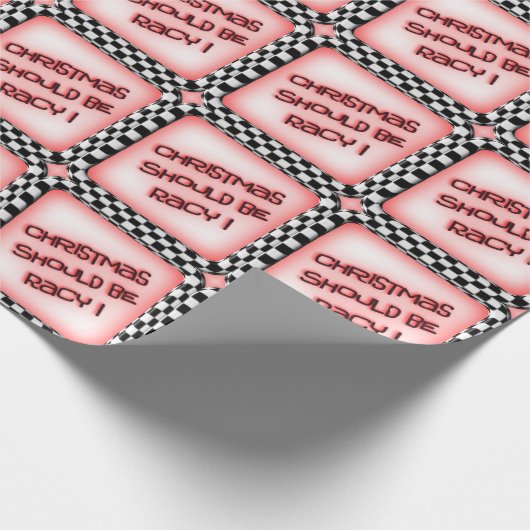 kerstpapier met wielrantsoen cadeaupapier (Hoek)