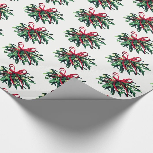 kerstpapier — Mistleton Cadeaupapier (Hoek)