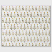 kerstpapier - Moderne kerstboom Cadeaupapier (Vlak)