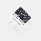 kerstpapier Napkin Servet (Hoek)