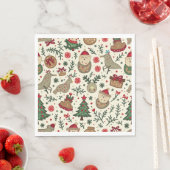 Kerstpapier Napkin Servet (Insitu)