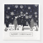 kerstpapier Napkin Servet (Voorkant)