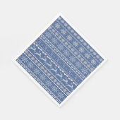 kerstpapier Napkins, prettige kerstrenrendiertje Servet (Hoek)