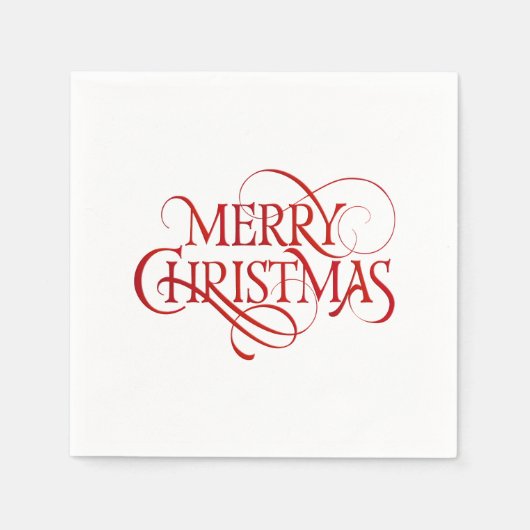kerstpapier Napkins Servet (Voorkant)