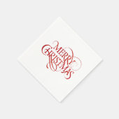 kerstpapier Napkins Servet (Hoek)