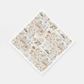 kerstpapier Napkins Servet (Hoek)