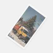 kerstpapier Napkins Servet (Hoek)